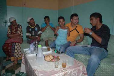 adil alchihi la3ib motawadi3 jida takafla bi bant mo3awa9a maskini fa3al malam ya9dior v3layh naybat